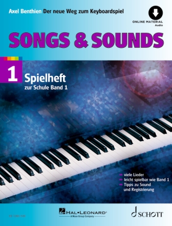 Songs & Sounds Band 1 (+online material) f�r Keyboard Spielbuch
