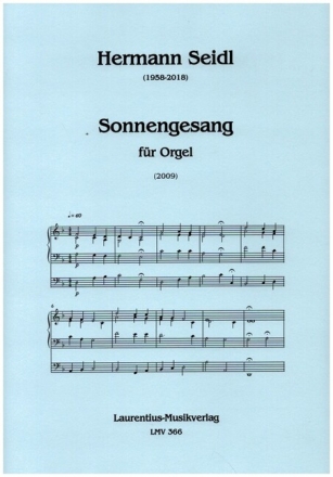 Sonnengesang f�r Orgel