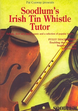 Soodlum's Irish Tin Whistle Tutor Anleitung f�r Tin Whistle (Englisch) key of c and d