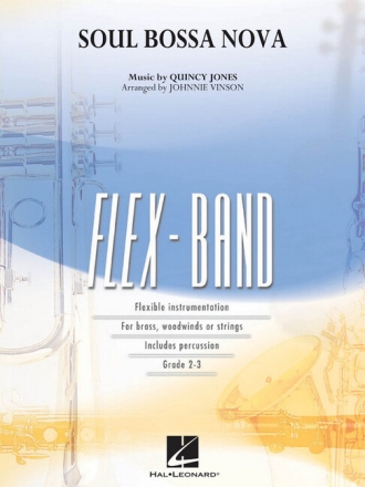 Soul Bossa Nova for 5-part flexible band and opt. strings Conductor