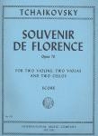 Souvenir de Florence op.70 for 2 violins, 2 violas and 2 cellos score