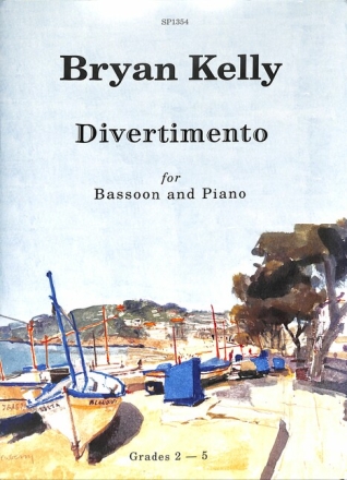 SP1354 Divertimento for bassoon and piano
