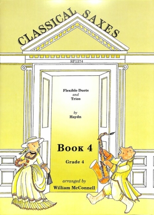 SP1374 Classical Saxes vol.4 for 2-3 saxophones