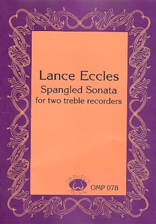 Spangled Sonata for 2 treble recorders score
