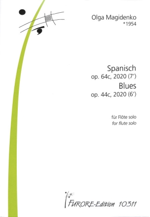 Spanisch op.64c und Blues op.44c f�r Fl�te solo