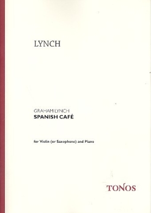 Spanish Caf� for violin (saxophone) and piano