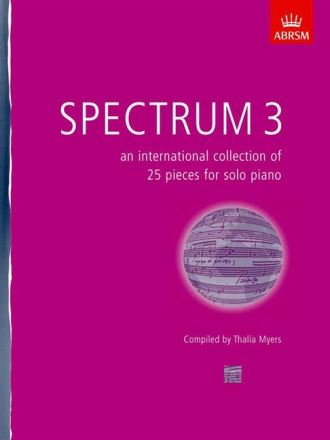 Spectrum 3 an international collection of 25 pieces for piano