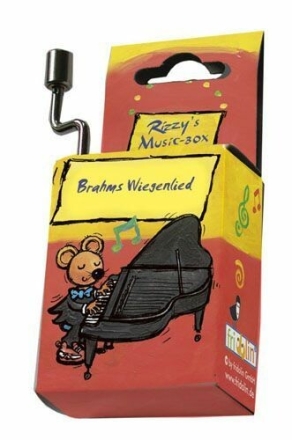 Spieluhr Wiegenlied (Brahms) Music-Box Spieluhr in Motivschachtel