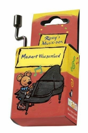 Spieluhr Wiegenlied (Mozart) Music-Box Spieluhr in Motivschachtel