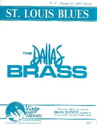 St. Louis Blues for 2 trumpets, horn, trombone and tuba score and parts