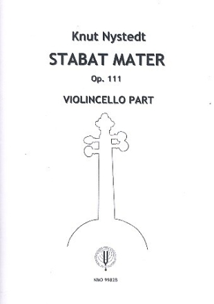 Stabat mater op.111 for mixed choir and violoncello violoncello part
