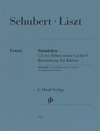 St�ndchen (Leise flehen meine Lieder)  f�r Klavier