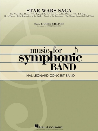 Star Wars Saga for concert band score and parts