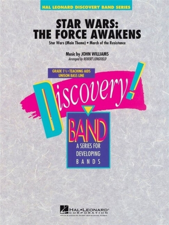 Star Wars: The Force Awakens for Concert Band/Harmonie score and parts