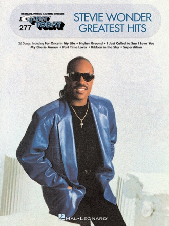 Stevie Wonder: Greatest Hits for piano, orangs or electronic keyboard Songbook