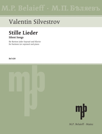 Stille Lieder Bariton (Sopran) und Klavier