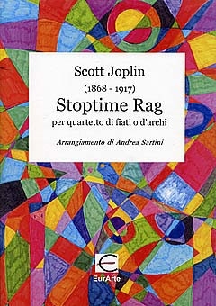 Stoptime rag per quartetto di fiati o d'archi, partitura+parti