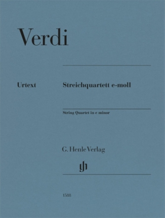 Streichquartett e-Moll  Stimmen