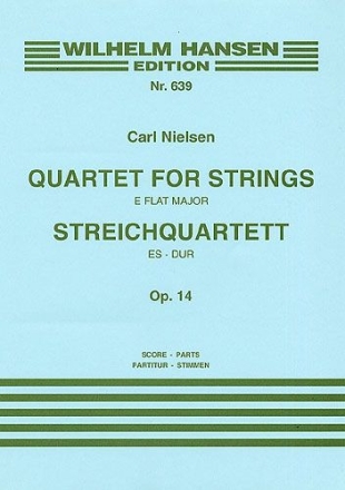 Streichquartett Es-Ddur op.14