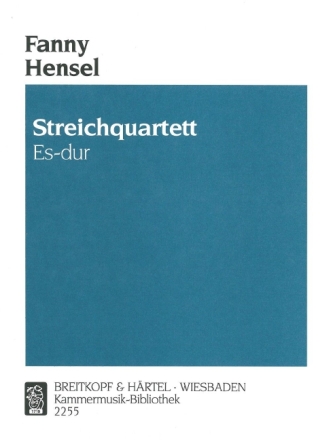Streichquartett Es-Dur f�r 2 Violinen, Viola und Violoncello Stimmen