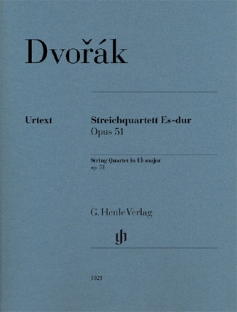 Streichquartett Es-Dur op.51 f�r 2 Violinen, Viola und Violoncello Stimmensatz