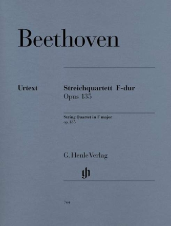 Streichquartett F-Dur op.135  Stimmen