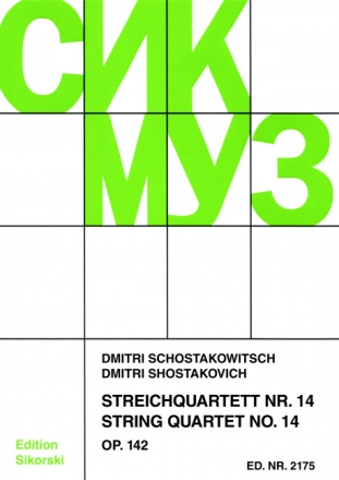 Streichquartett Nr.14 op.142 sSimmen