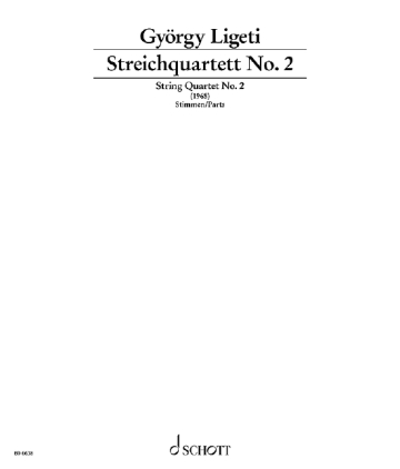 Streichquartett Nr. 2 f�r Streichquartett Stimmensatz