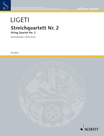 Streichquartett Nr. 2 f�r Streichquartett Studienpartitur