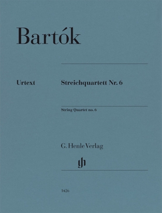 Streichquartett Nr. 6 2 Violinen, Viola, Violoncello Stimmensatz