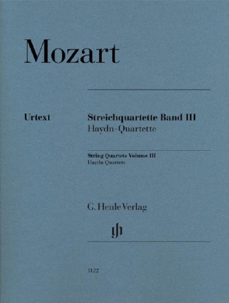 Streichquartette Band 3  Stimmen