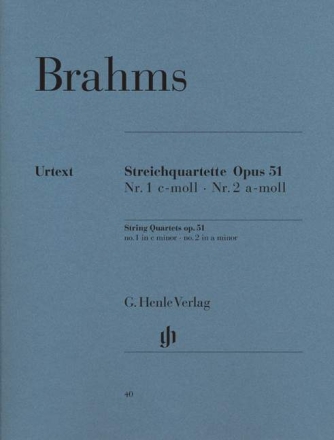 Streichquartette op.51  Stimmen