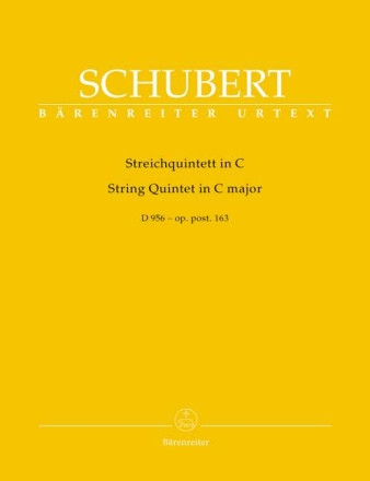 Streichquintett C-Dur D956 oppost.163  Stimmen