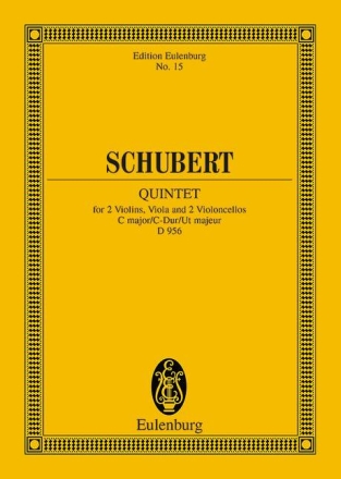 Streichquintett C-Dur op.163 f�r Streichquintett Studienpartitur