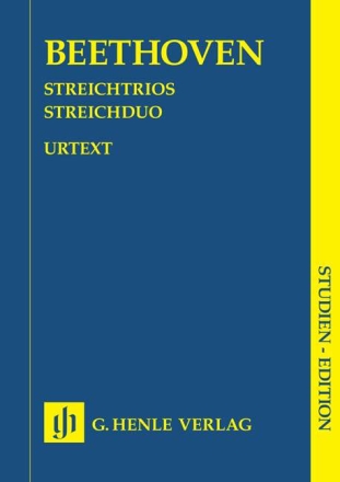 Streichtrios und Streichduo  Studienpartitur