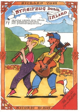 Streifzug durch Irland f�r Blockfl�te und Gitarre