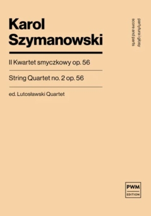 String Quartet in op.56 for string quartet score and parts