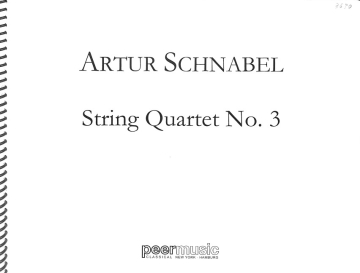 String Quartet no.3  score