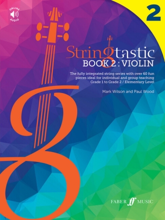 Stringtastic Book 2 (+Online Audio) for violin