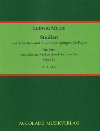 Studien �ber Tonleiter- und Akkordzerlegungen f�r Fagott