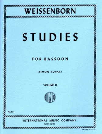 Studies vol.2 for bassoon