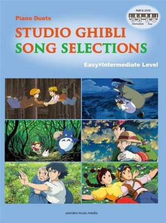 Studio Ghibli Song Selection for Piano Duet (easy intermediate level)