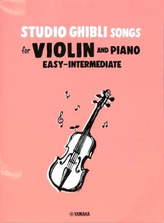 Studio Ghibli Songs for violin and piano (easy-intermediate)