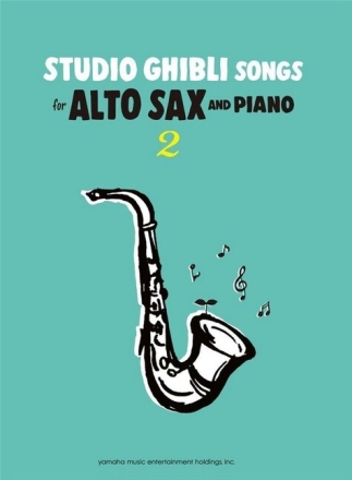 Studio Ghibli Songs vol.2 for alto saxophone and piano