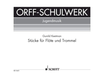 St�cke f�r Fl�te und Trommel Heft 1 f�r Blockfl�te(n) (S/SS) und Trommel Spielpartitur