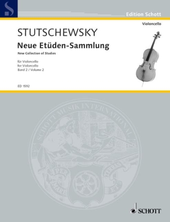 Stutschewsky, Joachim: Neue Et�den-Sammlung Band 2 f�r Violoncello