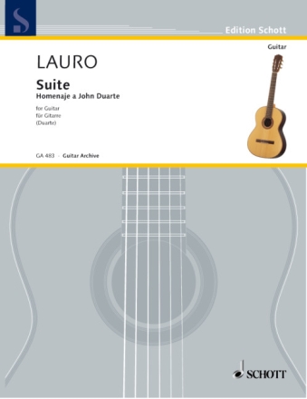 Suite (1981) homenaje a John Duarte f�r Gitarre