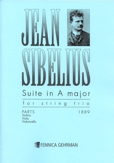 Suite A-Dur  (1889) for violin, viola and violoncello parts