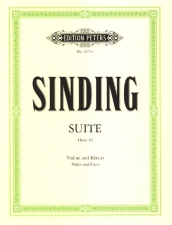 Suite a-Moll op.10 f�r Violine und Klavier