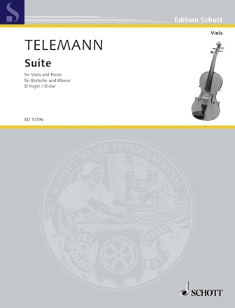 Suite D-Dur f�r Viola und Klavier